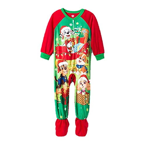 Boys Paw Patrol Toddler One Piece Blanket Sleeper Christmas Pajamas 